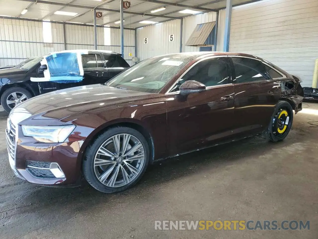 1 Photograph of a damaged car WAUF8AF22LN063591 AUDI A6 2020