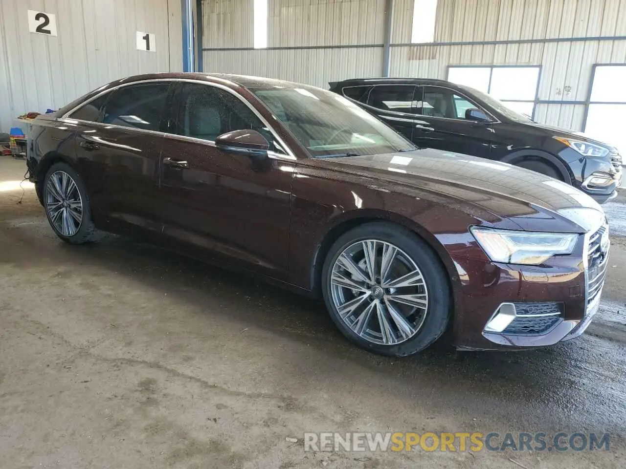 4 Photograph of a damaged car WAUF8AF22LN063591 AUDI A6 2020