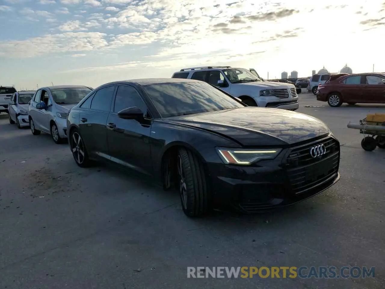 4 Photograph of a damaged car WAUL2AF25LN066957 AUDI A6 2020