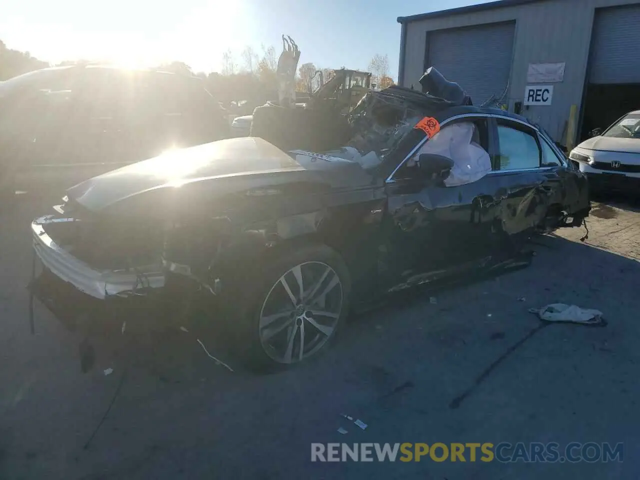 1 Photograph of a damaged car WAUL2AF2XLN077971 AUDI A6 2020