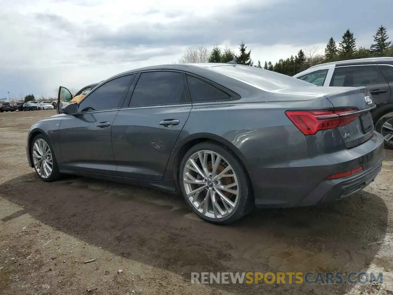 2 Photograph of a damaged car WAUM2AF20LN059659 AUDI A6 2020