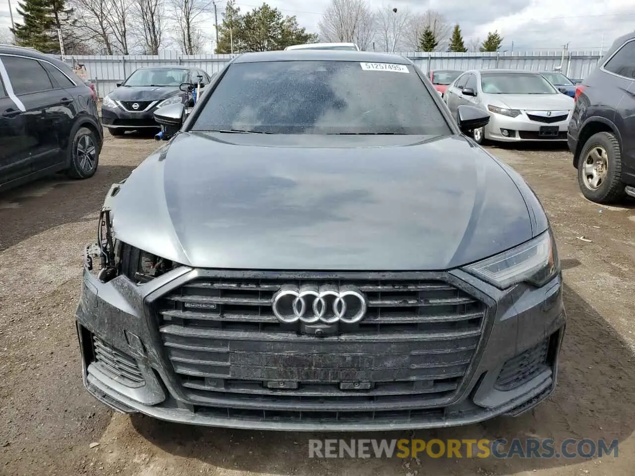 5 Photograph of a damaged car WAUM2AF20LN059659 AUDI A6 2020