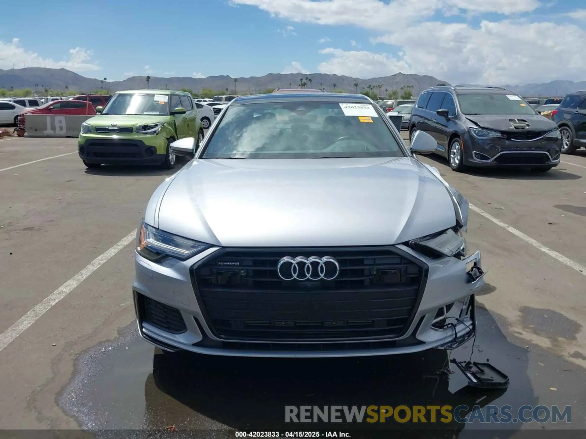 13 Photograph of a damaged car WAUM2AF21LN061856 AUDI A6 2020
