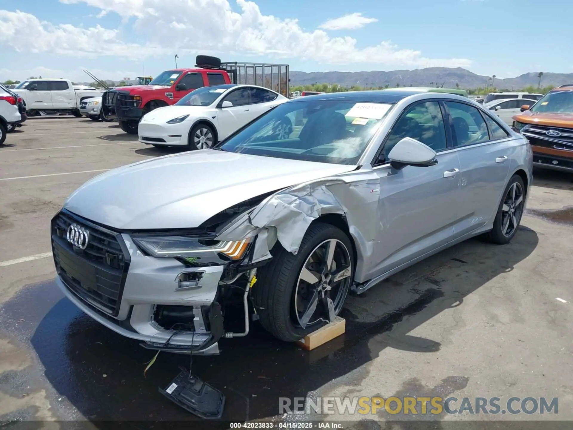 6 Photograph of a damaged car WAUM2AF21LN061856 AUDI A6 2020
