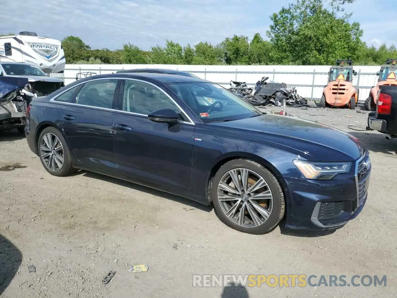 4 Photograph of a damaged car WAUM2AF23LN090856 AUDI A6 2020
