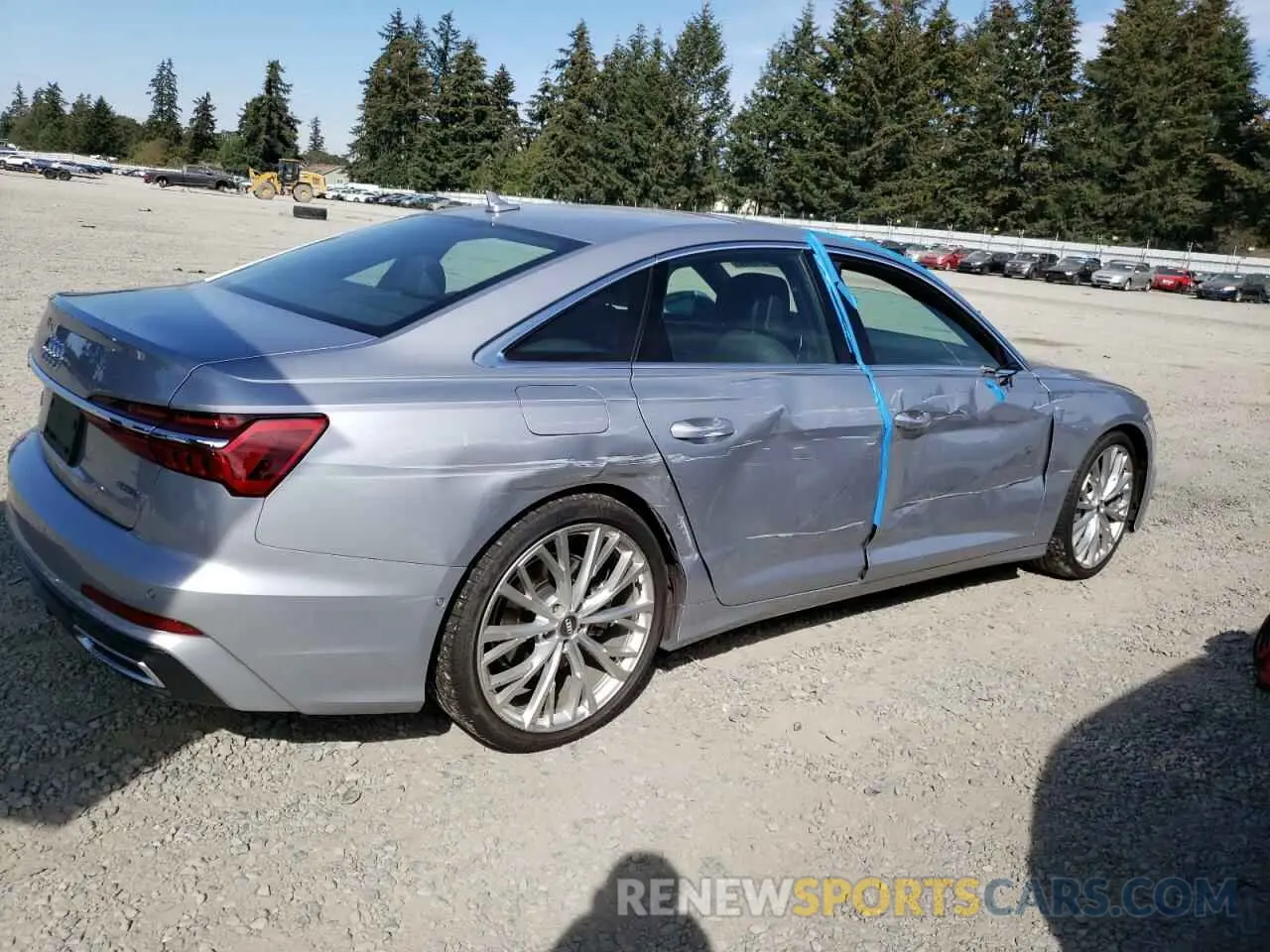 3 Photograph of a damaged car WAUM2AF24LN043948 AUDI A6 2020