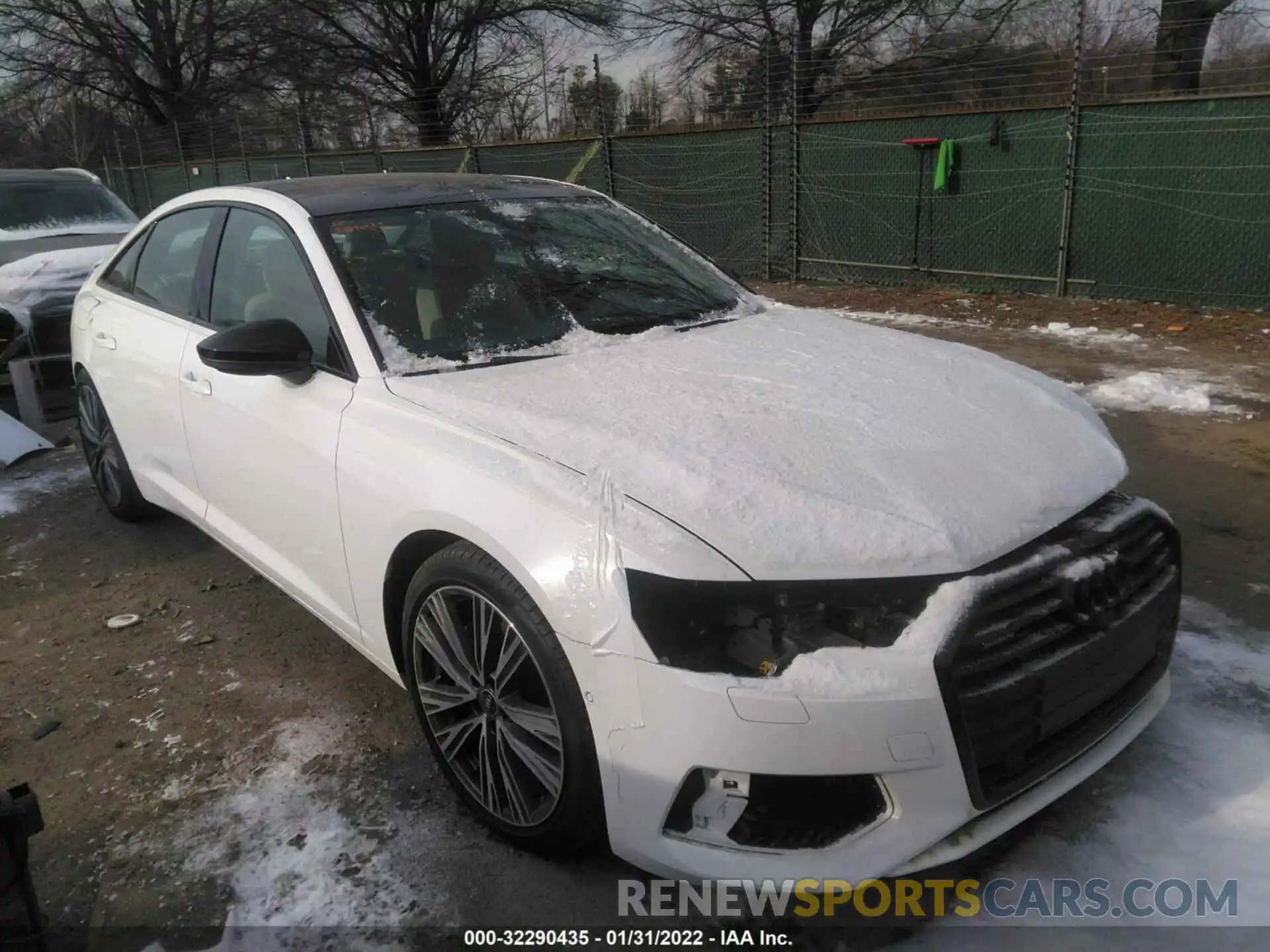 1 Photograph of a damaged car WAUD3AF23MN071688 AUDI A6 2021