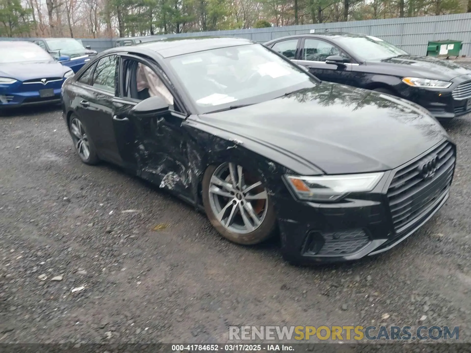 1 Photograph of a damaged car WAUD3AF25MN061485 AUDI A6 2021