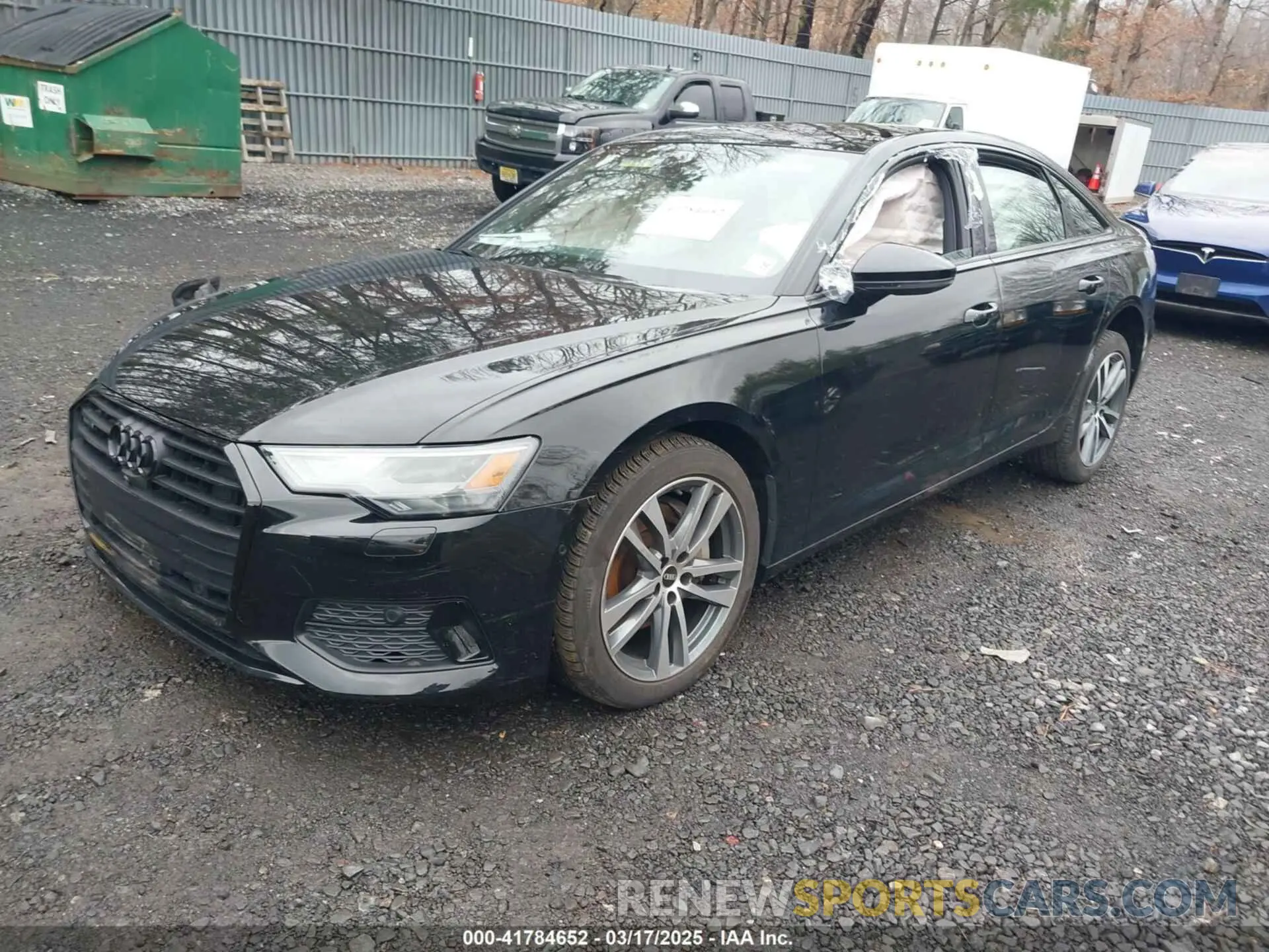 2 Photograph of a damaged car WAUD3AF25MN061485 AUDI A6 2021