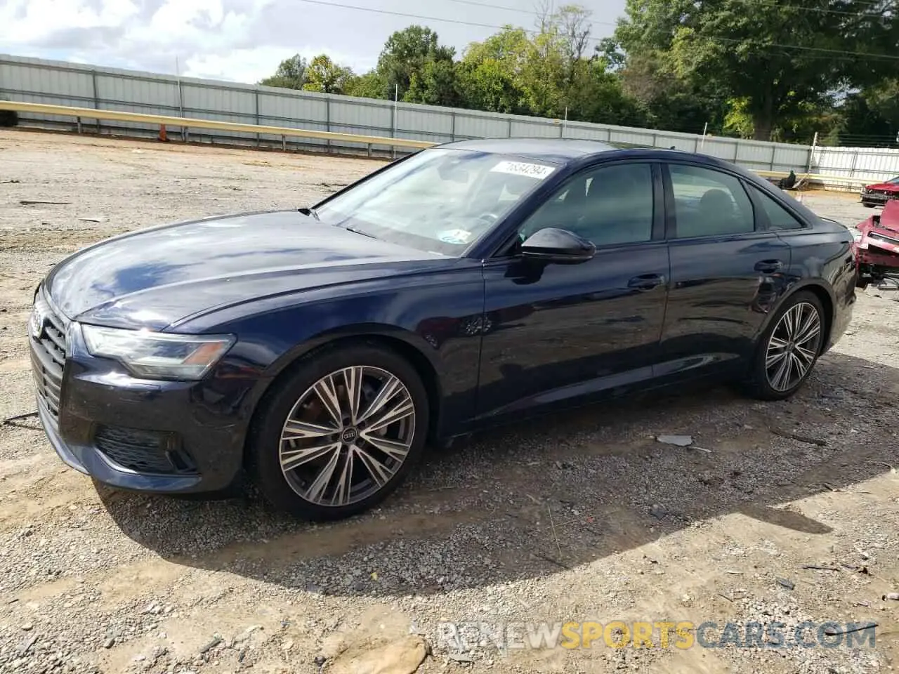 1 Photograph of a damaged car WAUD3AF27MN071354 AUDI A6 2021