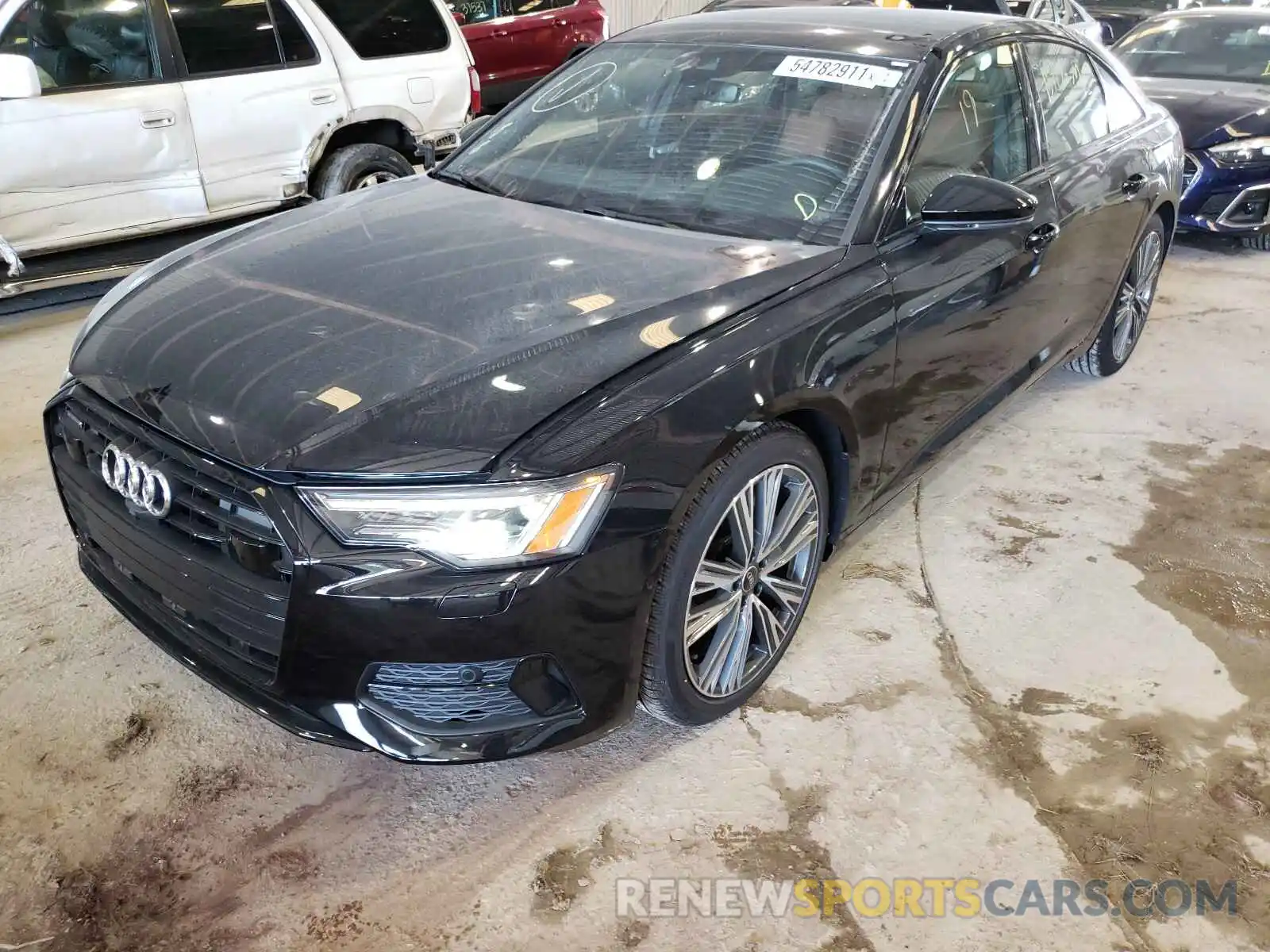 2 Photograph of a damaged car WAUE3AF23MN047962 AUDI A6 2021