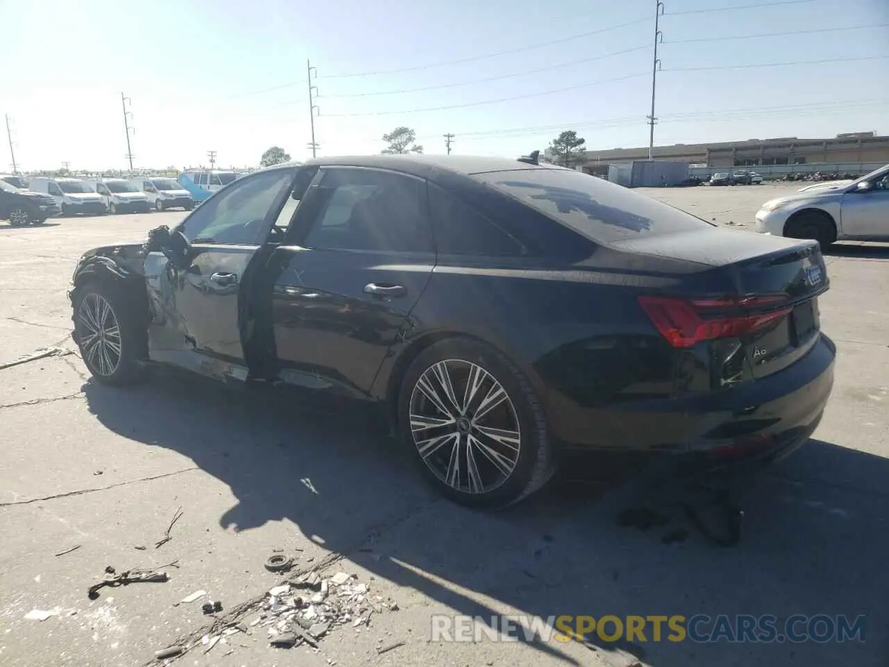2 Photograph of a damaged car WAUE3AF23MN048738 AUDI A6 2021