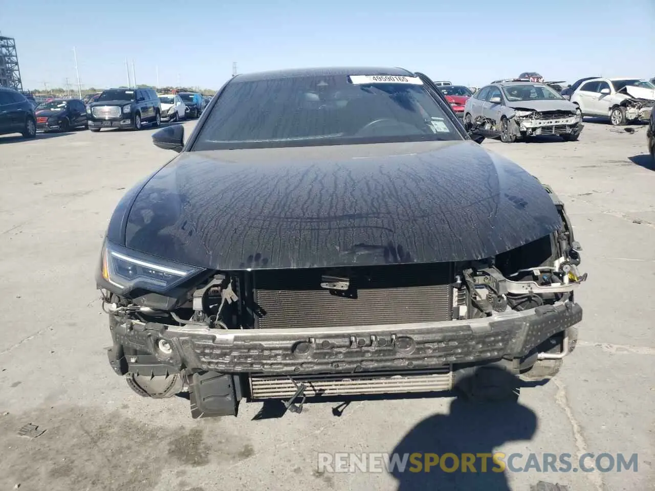 5 Photograph of a damaged car WAUE3AF23MN048738 AUDI A6 2021
