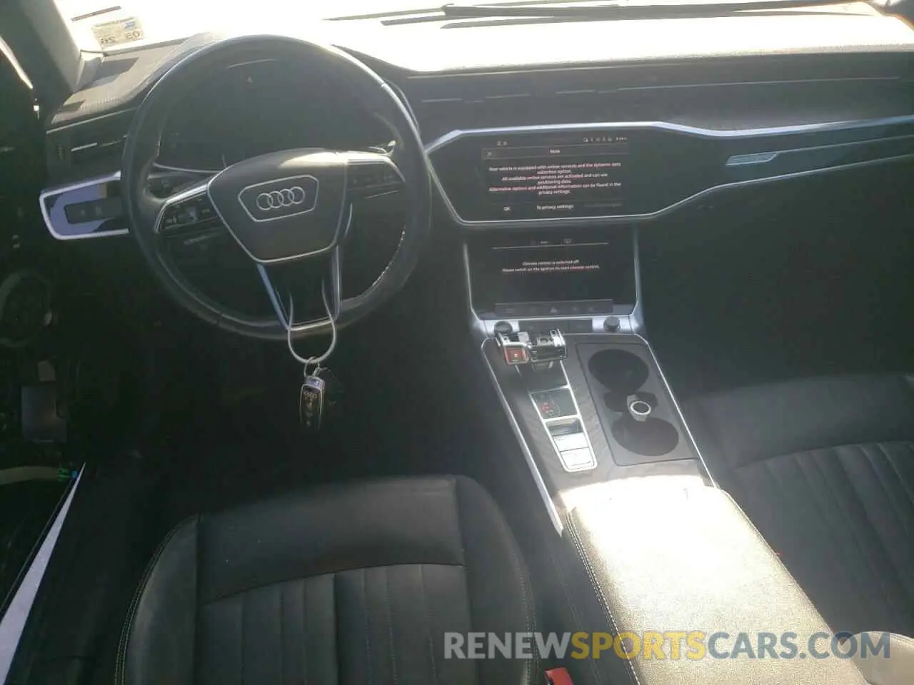 8 Photograph of a damaged car WAUE3AF23MN048738 AUDI A6 2021