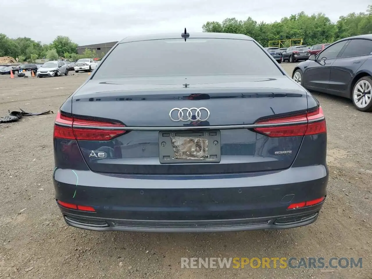 6 Photograph of a damaged car WAUE3AF23MN050005 AUDI A6 2021