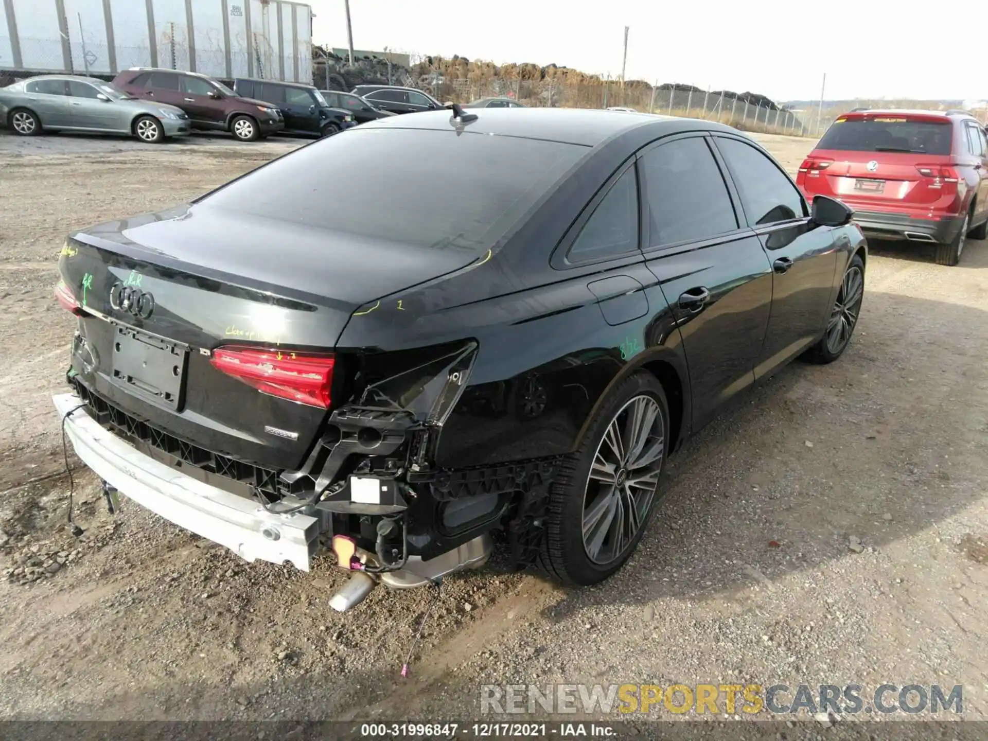 4 Photograph of a damaged car WAUE3AF23MN077995 AUDI A6 2021