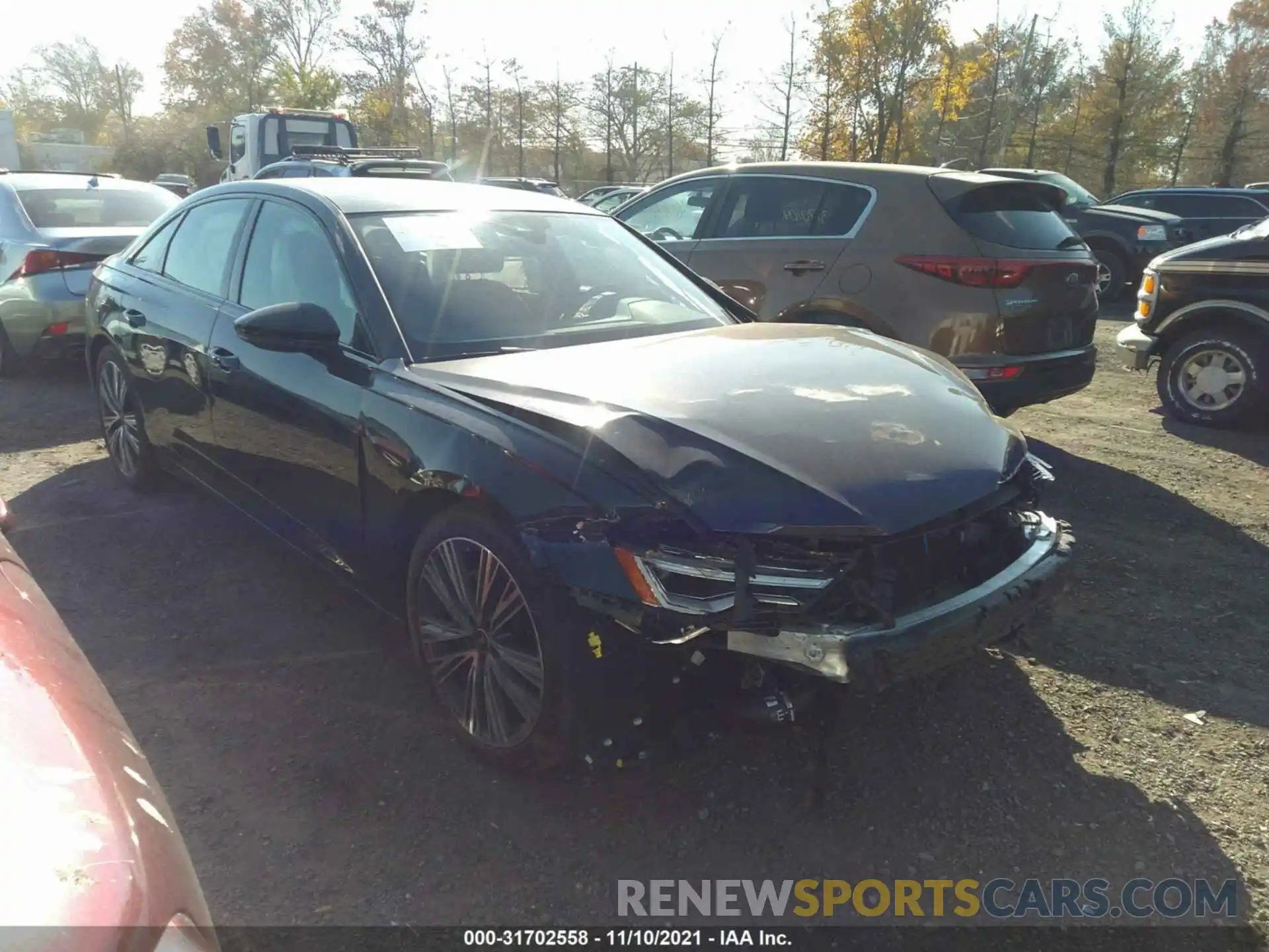 1 Photograph of a damaged car WAUE3AF26MN045655 AUDI A6 2021