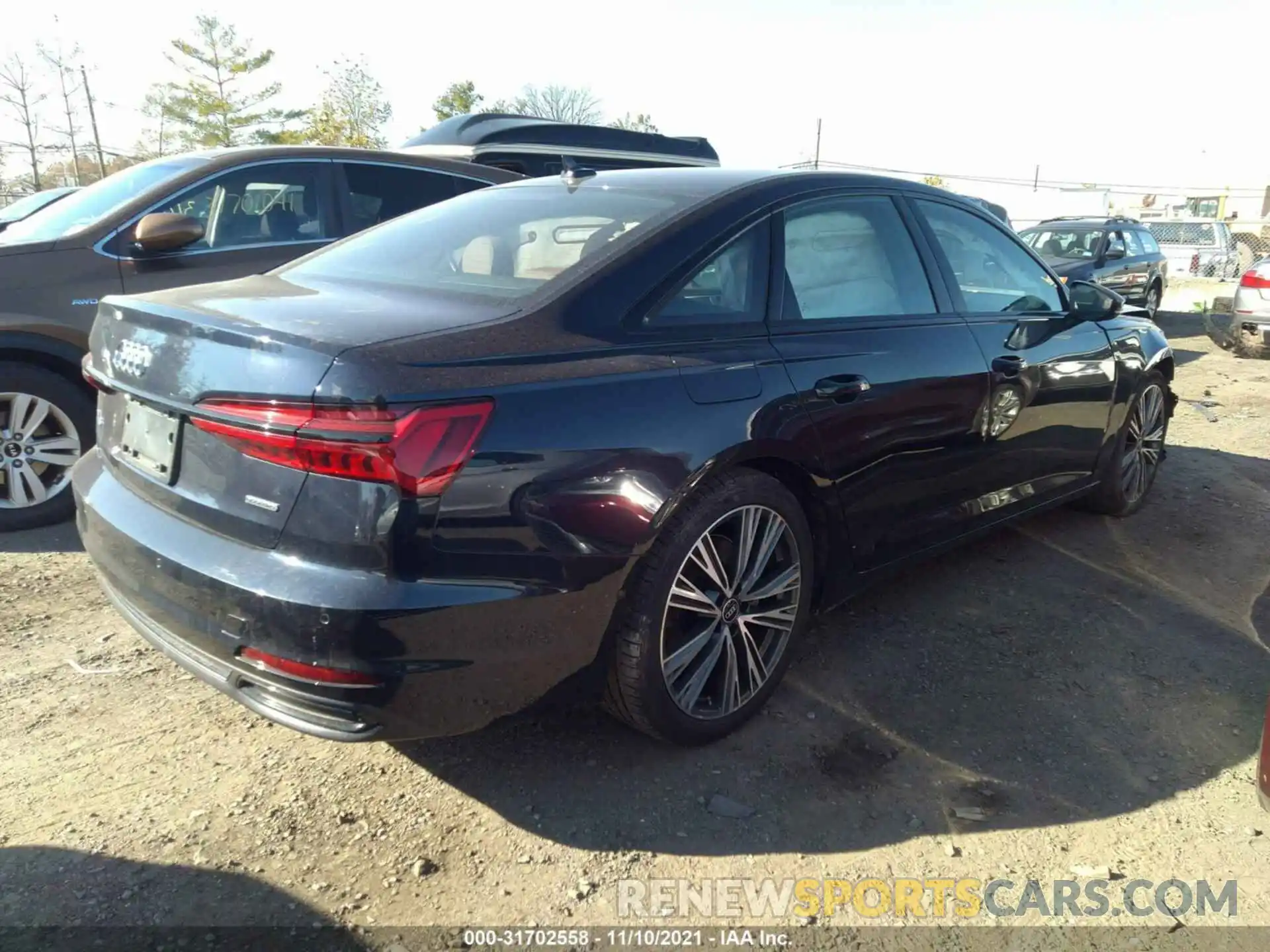 4 Photograph of a damaged car WAUE3AF26MN045655 AUDI A6 2021