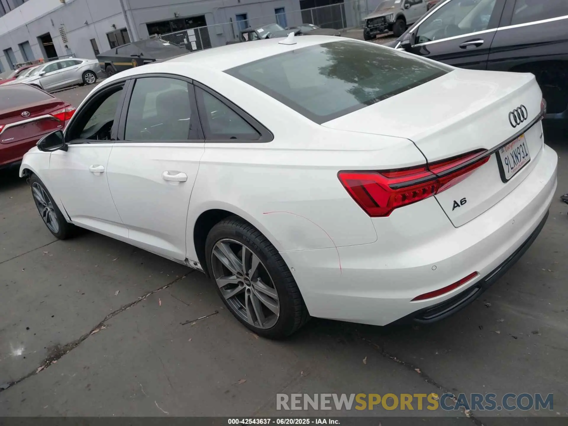 3 Photograph of a damaged car WAUE3AF27MN067955 AUDI A6 2021