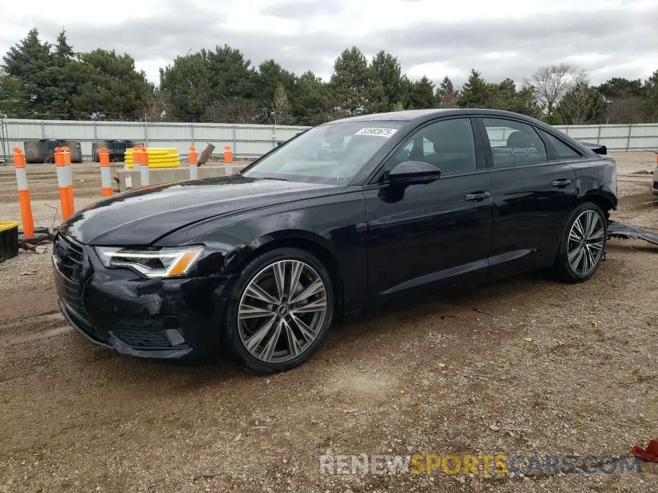 1 Photograph of a damaged car WAUE3AF29MN104469 AUDI A6 2021