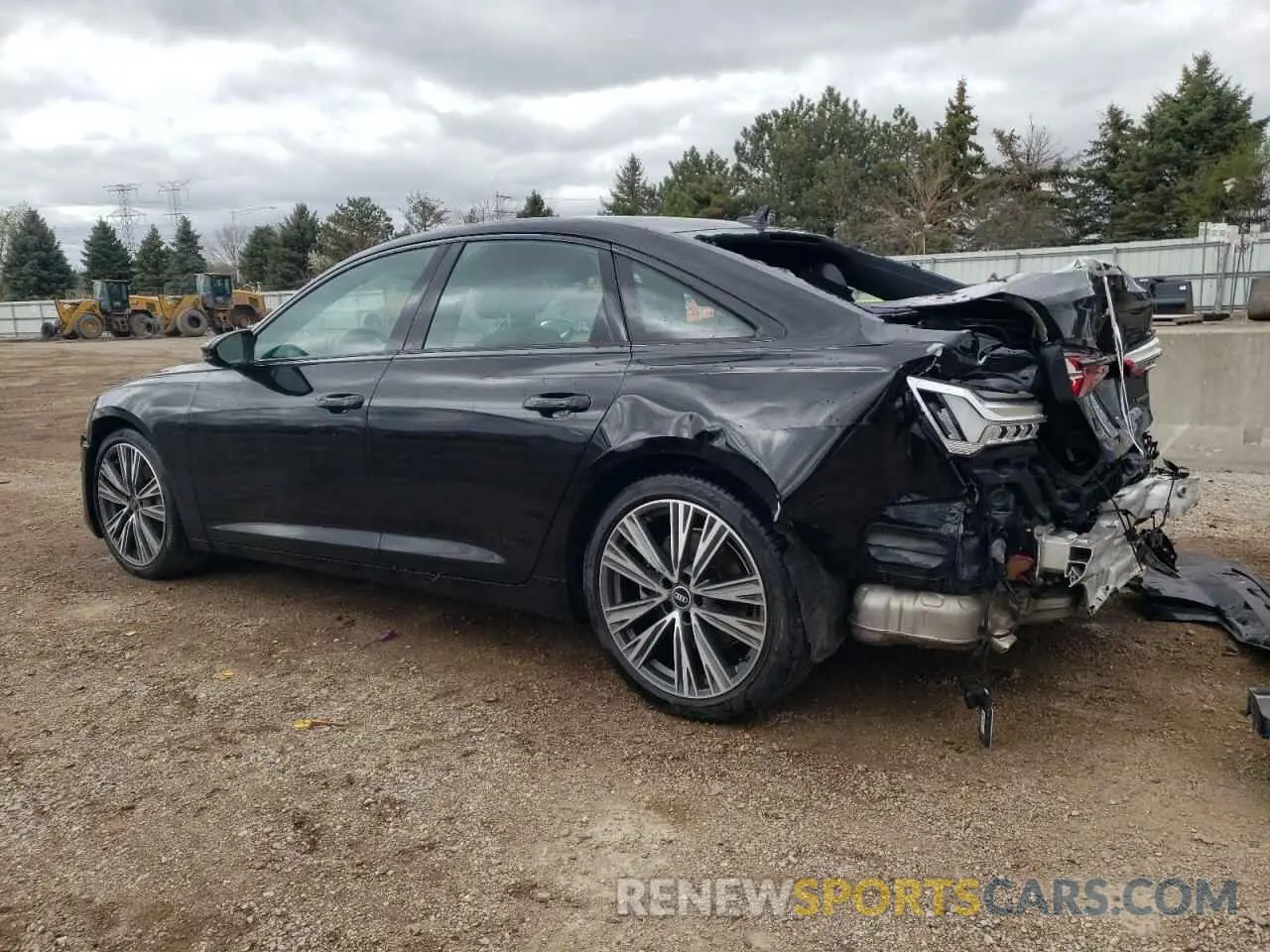 2 Photograph of a damaged car WAUE3AF29MN104469 AUDI A6 2021