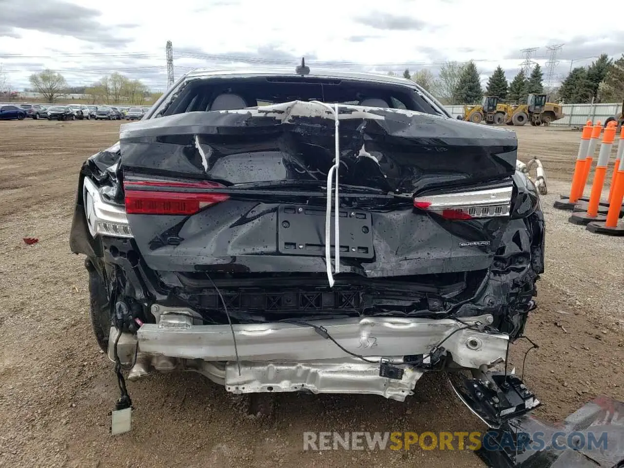 6 Photograph of a damaged car WAUE3AF29MN104469 AUDI A6 2021