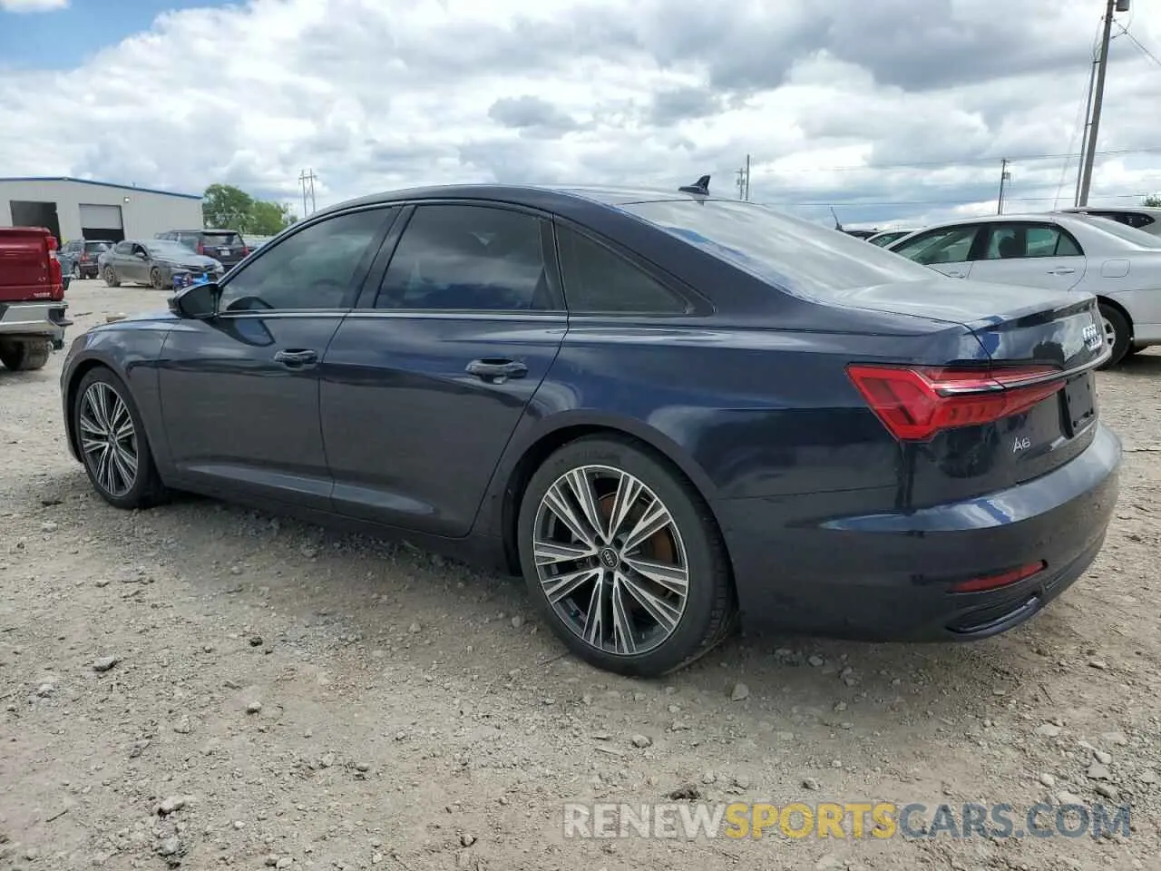 2 Photograph of a damaged car WAUE8AF29MN031282 AUDI A6 2021