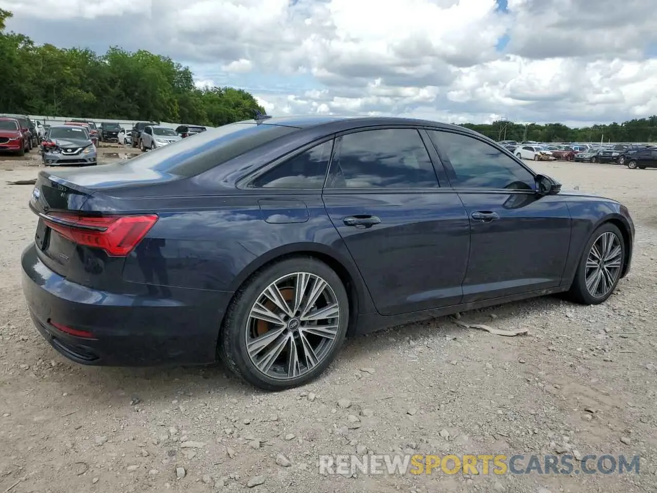3 Photograph of a damaged car WAUE8AF29MN031282 AUDI A6 2021