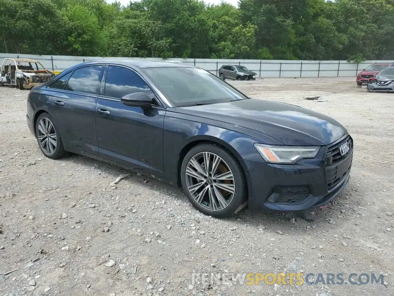 4 Photograph of a damaged car WAUE8AF29MN031282 AUDI A6 2021