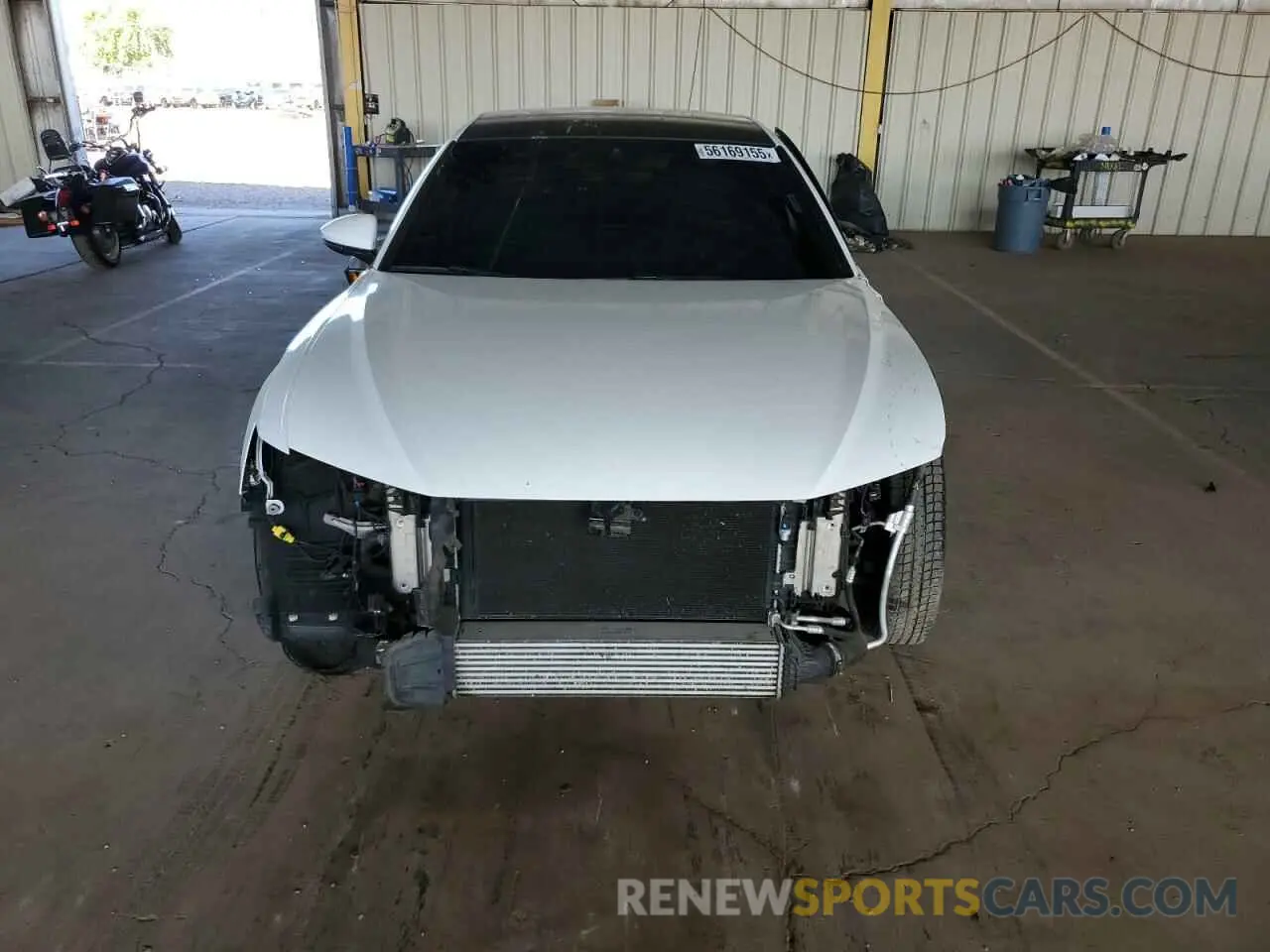 5 Photograph of a damaged car WAUK2AF26MN035892 AUDI A6 2021