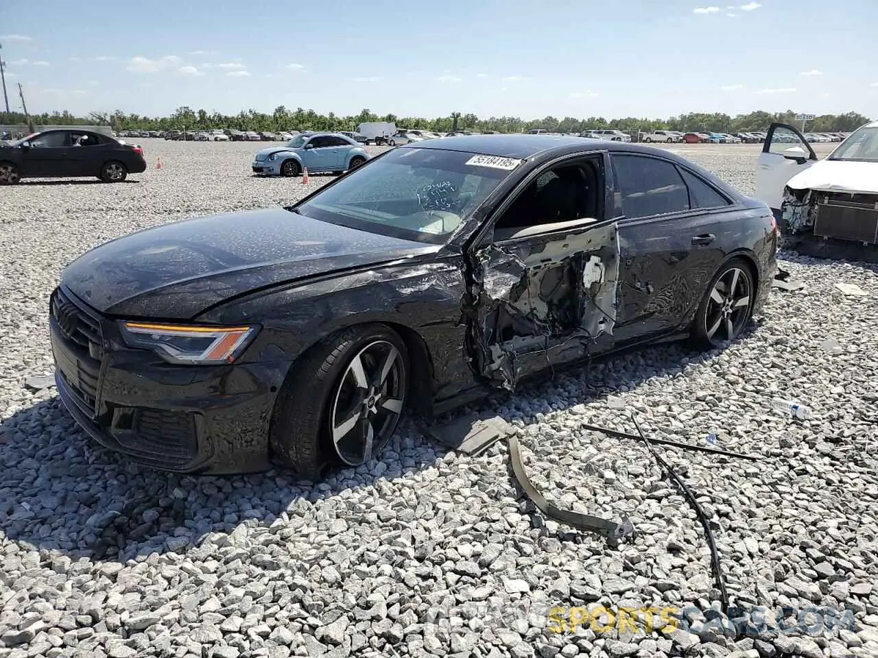 1 Photograph of a damaged car WAUL2AF25MN042577 AUDI A6 2021