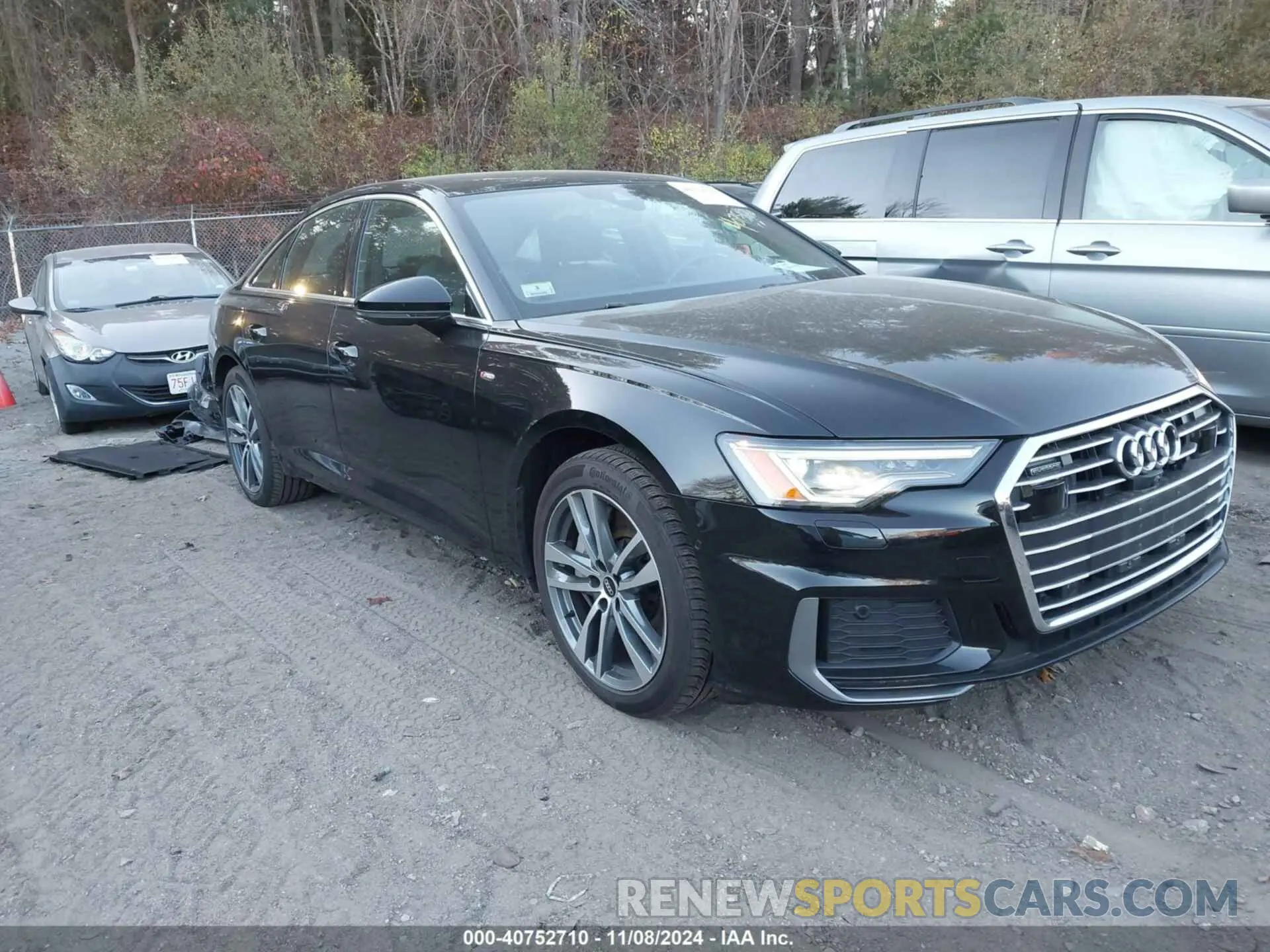 1 Photograph of a damaged car WAUL2AF27MN062880 AUDI A6 2021