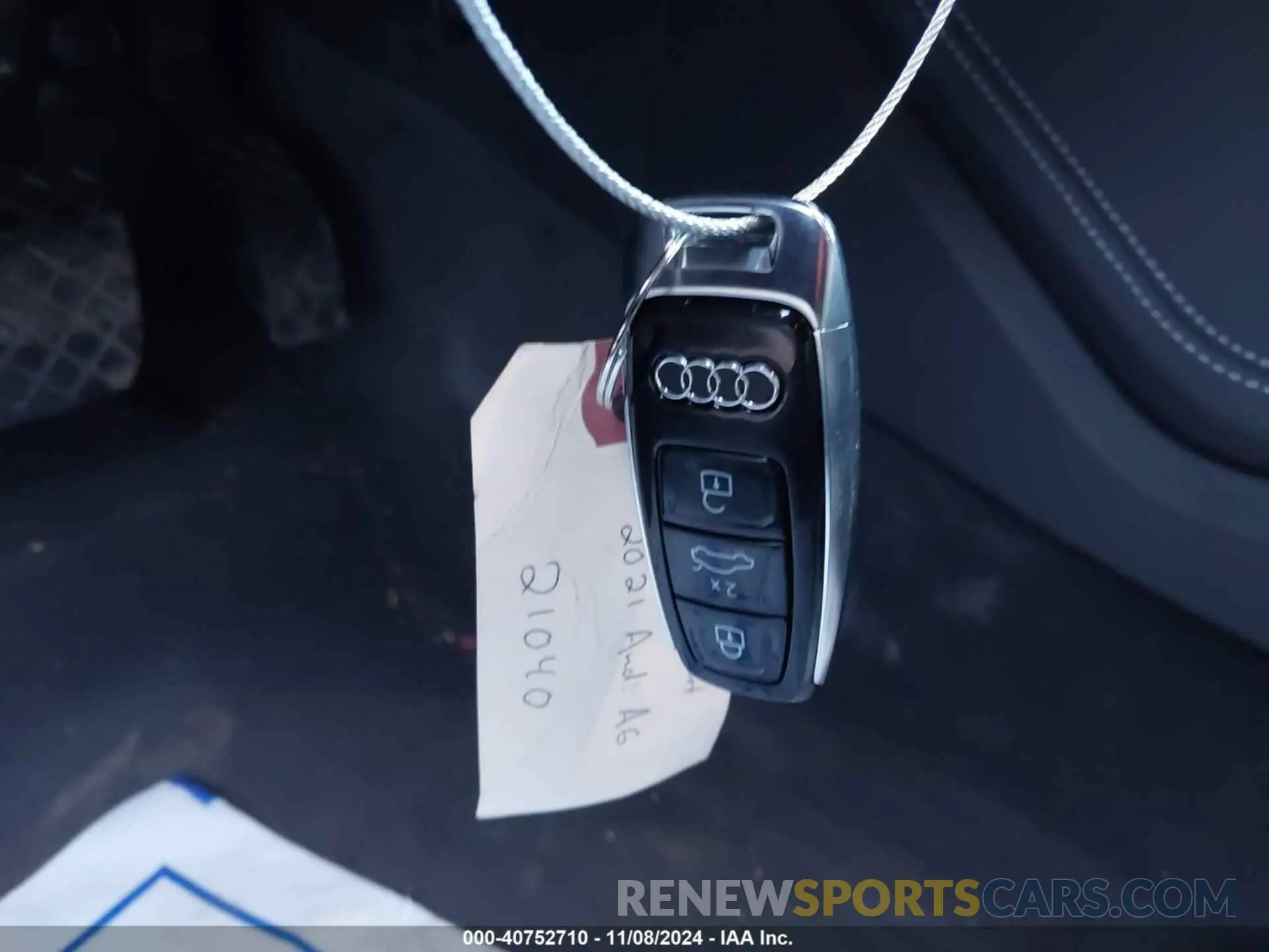 11 Photograph of a damaged car WAUL2AF27MN062880 AUDI A6 2021