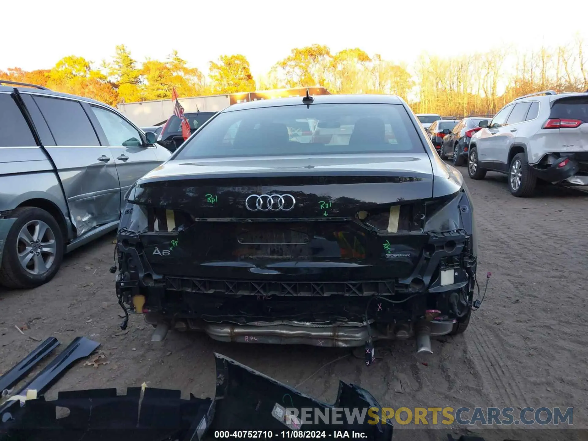 17 Photograph of a damaged car WAUL2AF27MN062880 AUDI A6 2021