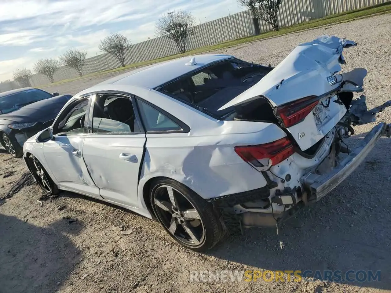 2 Photograph of a damaged car WAUL2AF2XMN059357 AUDI A6 2021