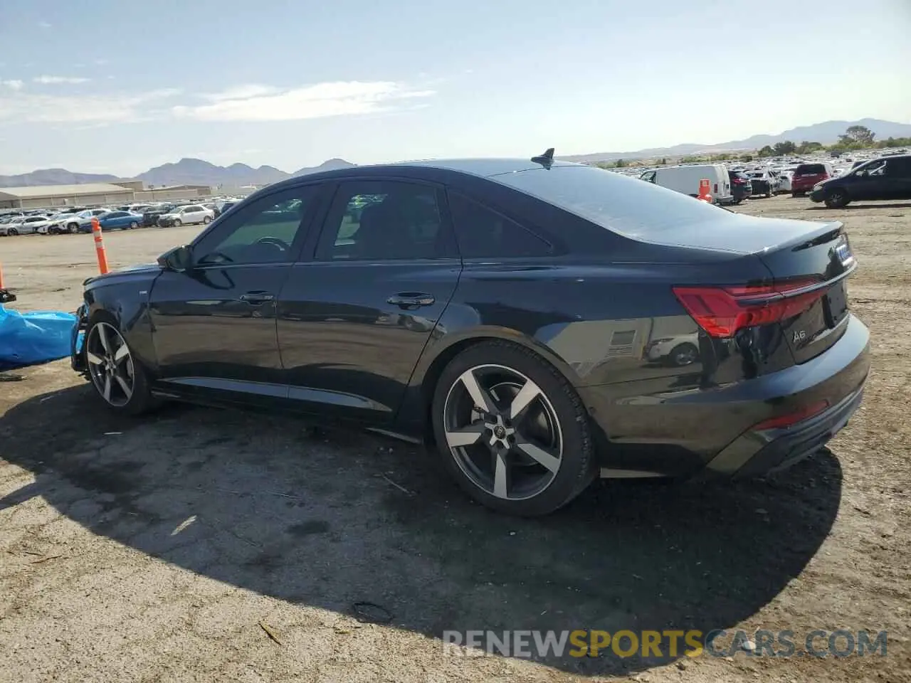 2 Photograph of a damaged car WAUM2AF2XMN061369 AUDI A6 2021