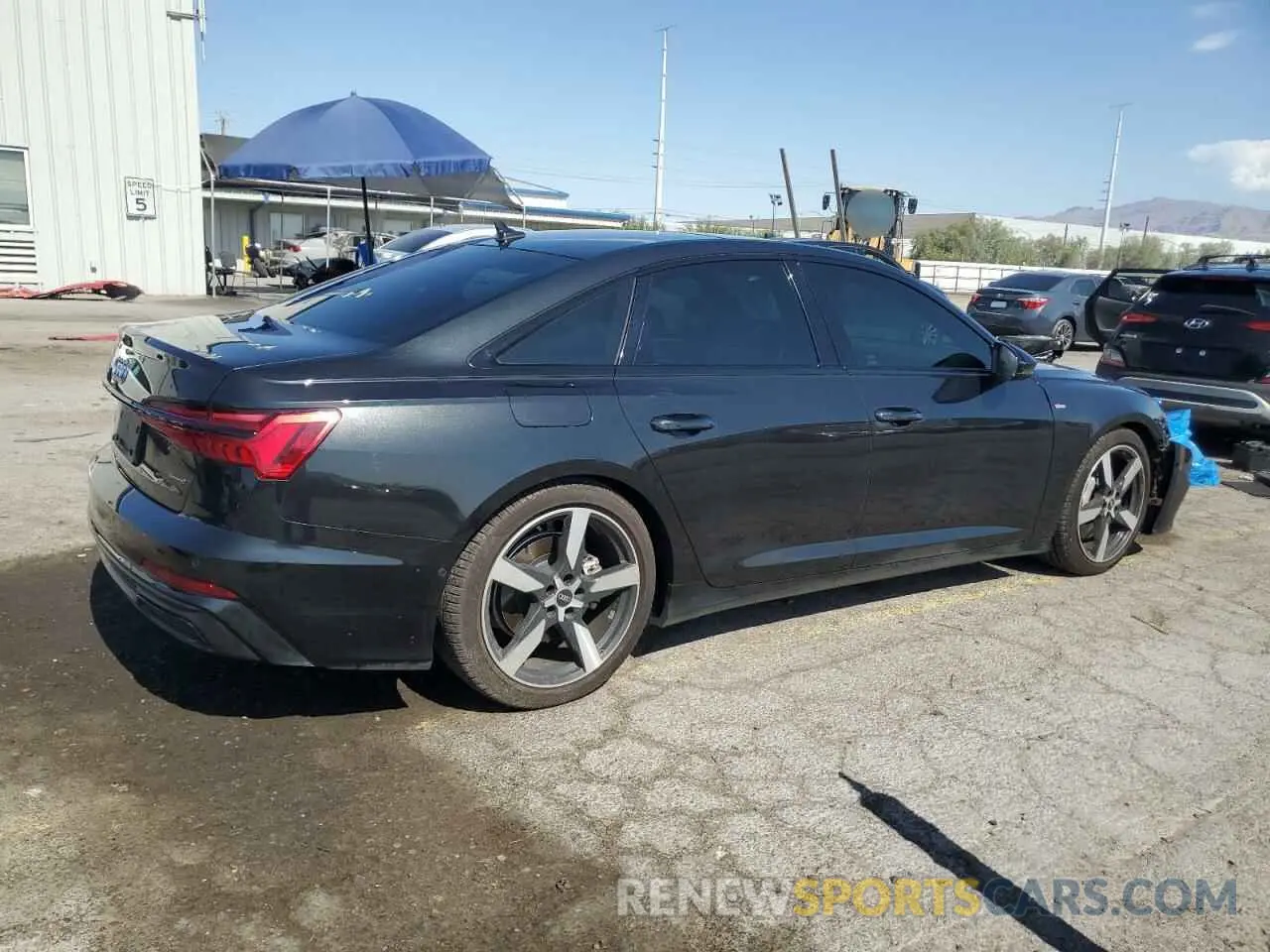 3 Photograph of a damaged car WAUM2AF2XMN061369 AUDI A6 2021