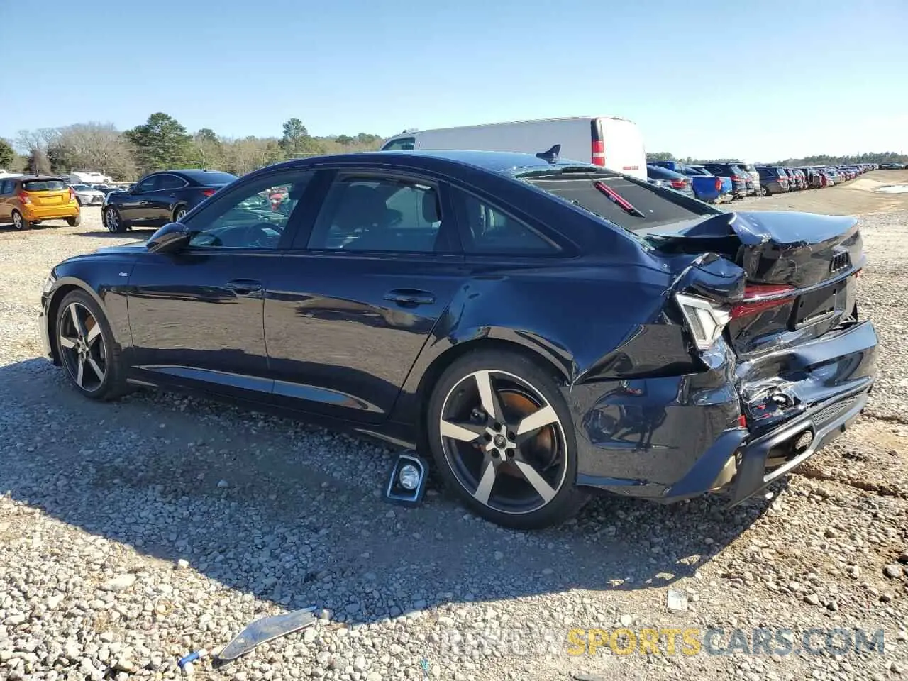2 Photograph of a damaged car WAUM2BF27MN082332 AUDI A6 2021