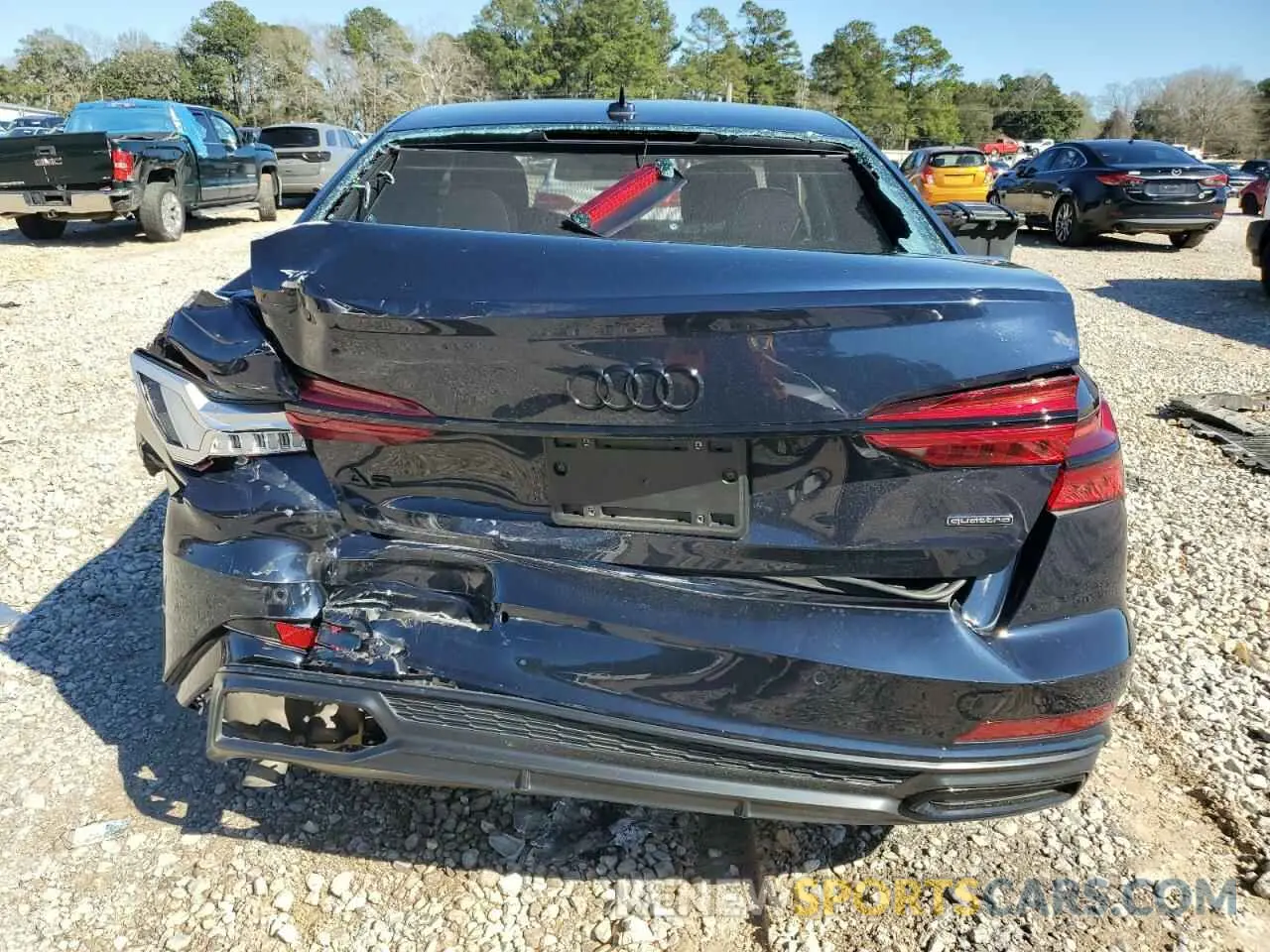 6 Photograph of a damaged car WAUM2BF27MN082332 AUDI A6 2021