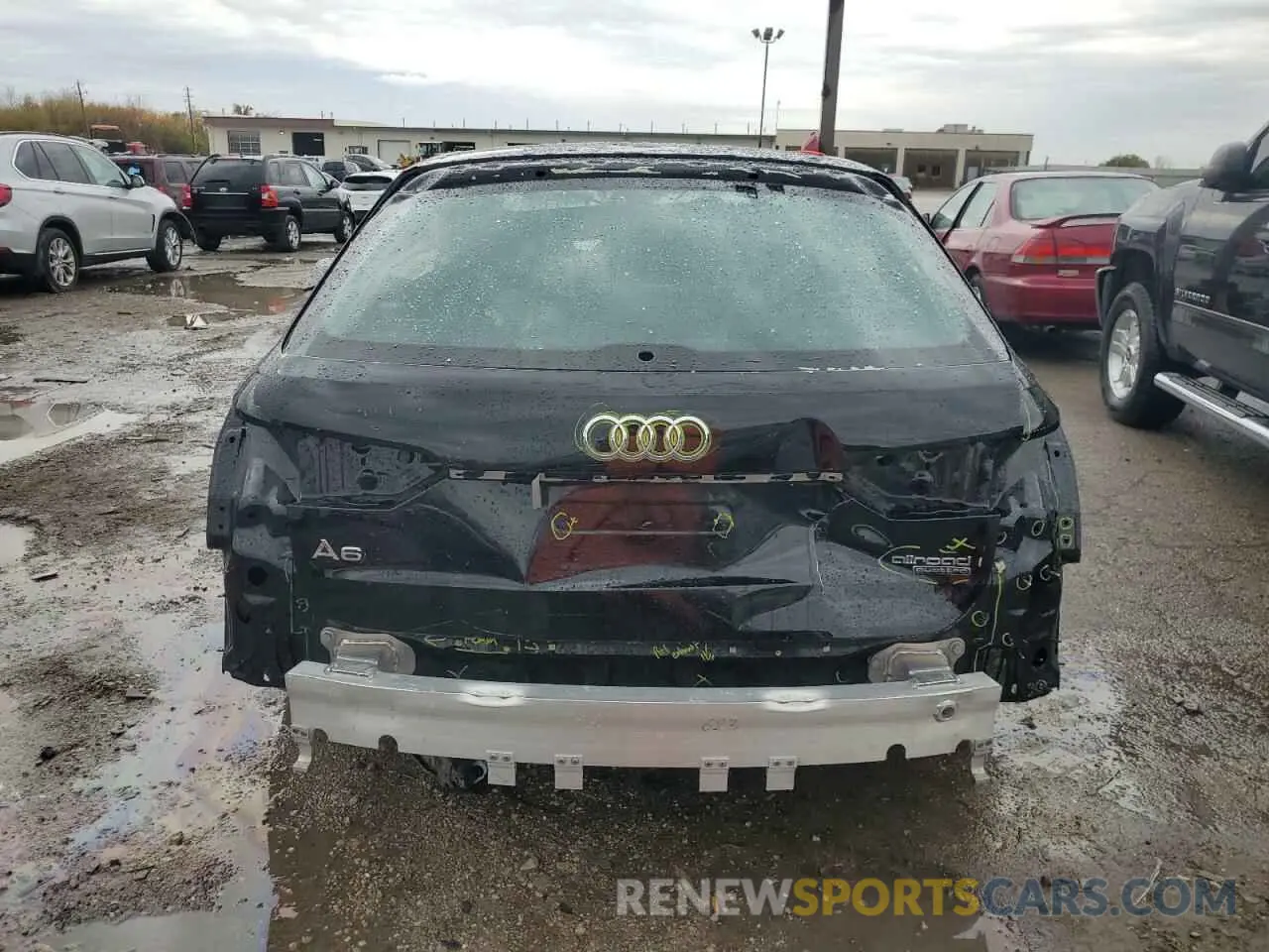 6 Photograph of a damaged car WAU72BF27NN034313 AUDI A6 2022