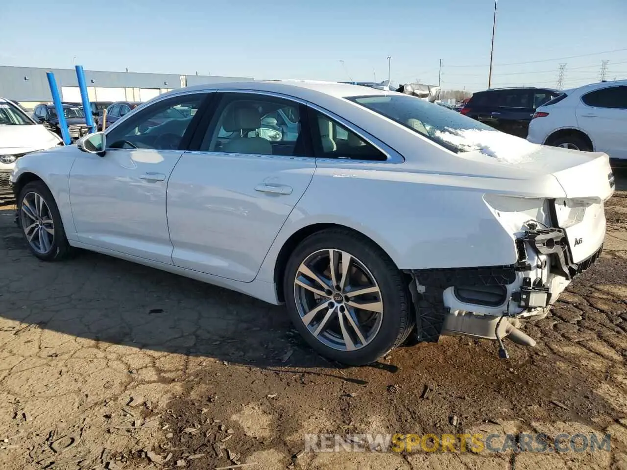 2 Photograph of a damaged car WAUD3BF29NN038430 AUDI A6 2022