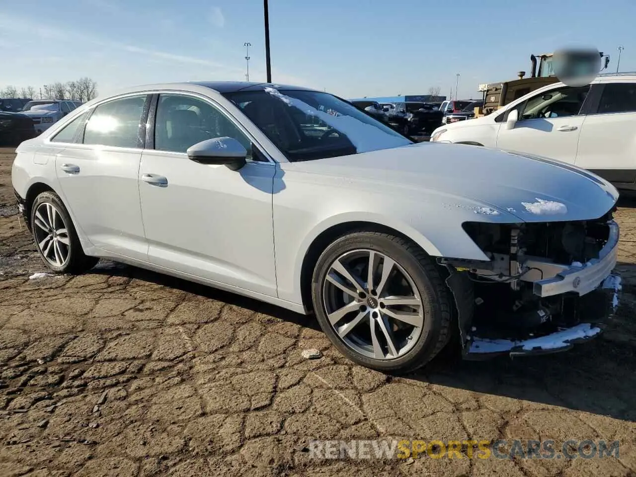 4 Photograph of a damaged car WAUD3BF29NN038430 AUDI A6 2022
