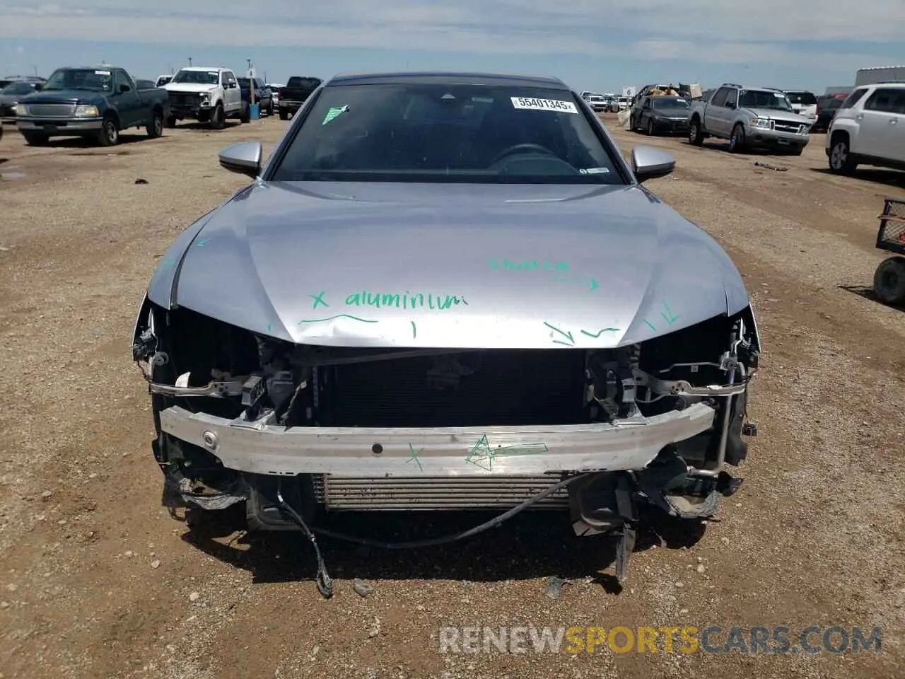 5 Photograph of a damaged car WAUE3BF24NN064311 AUDI A6 2022