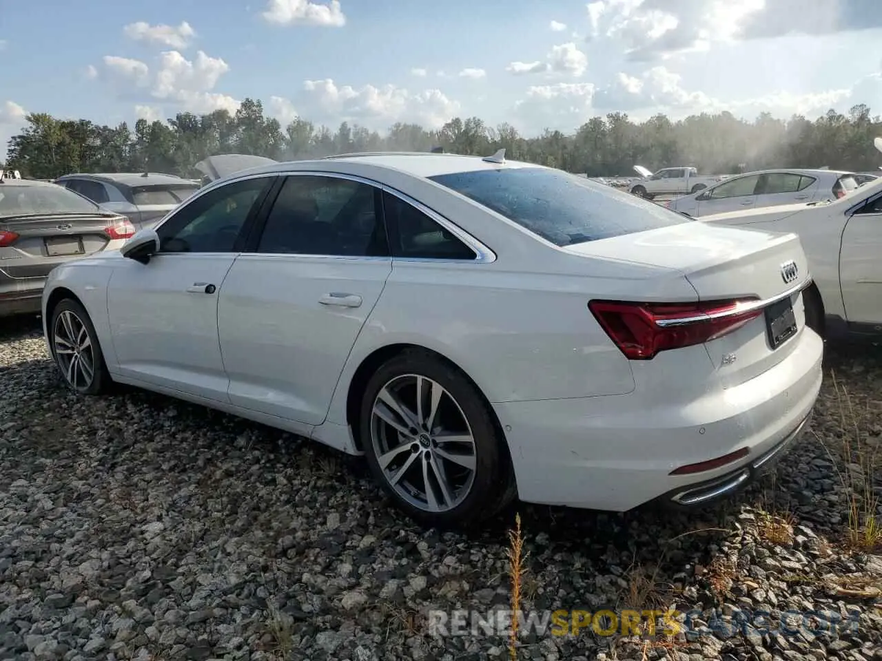 2 Photograph of a damaged car WAUE3BF26NN009231 AUDI A6 2022
