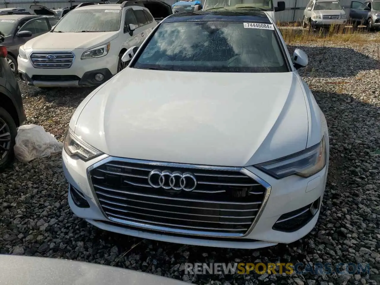 5 Photograph of a damaged car WAUE3BF26NN009231 AUDI A6 2022
