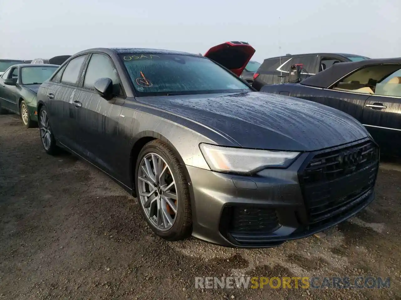 1 Photograph of a damaged car WAUL2BF21NN046939 AUDI A6 2022