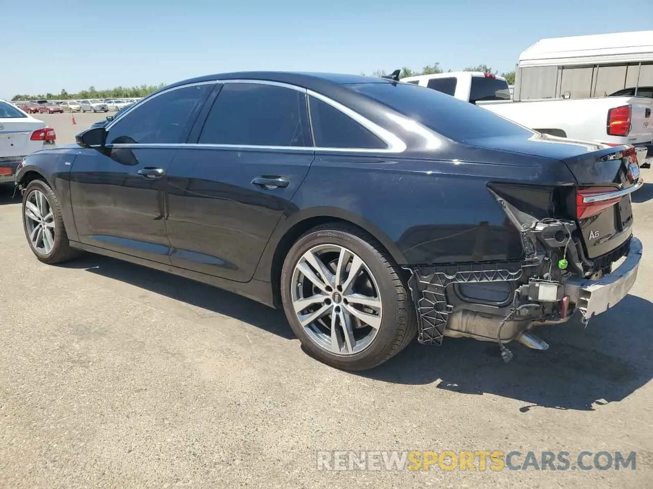 2 Photograph of a damaged car WAUM2BF25NN064087 AUDI A6 2022