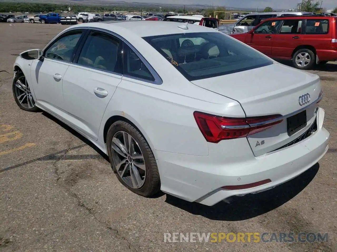 3 Photograph of a damaged car WAUM2BF29NN052539 AUDI A6 2022