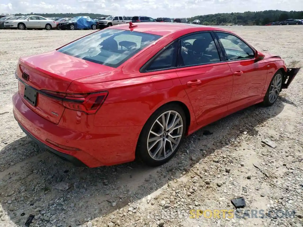 4 Photograph of a damaged car WAUM2BF2XNN047172 AUDI A6 2022