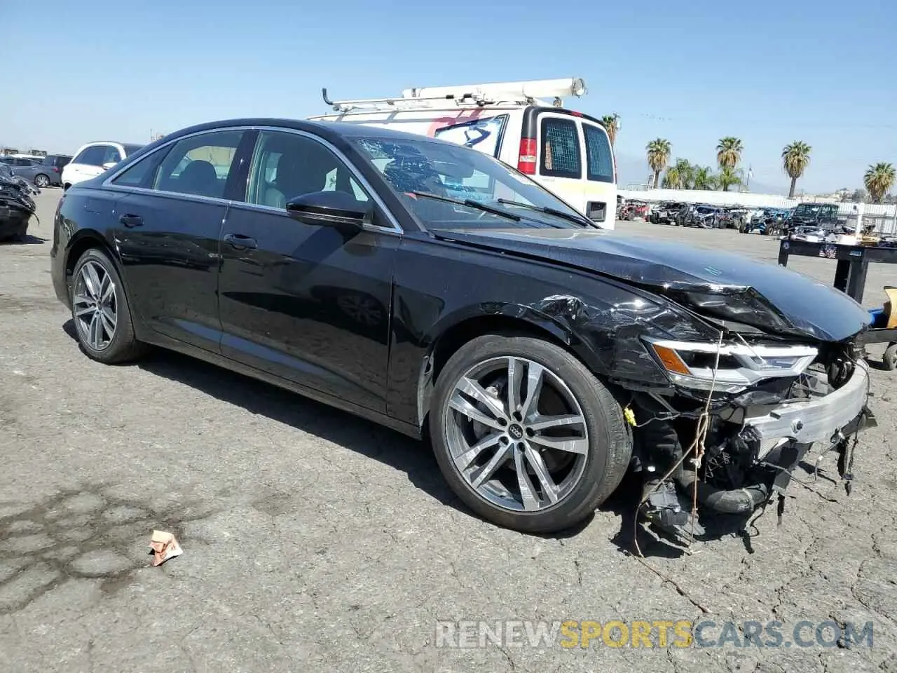 4 Photograph of a damaged car WAUD3BF21PN024265 AUDI A6 2023